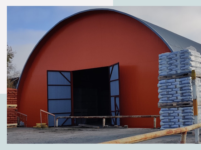 Полукруглые ангары по цене от 615 руб. в Саяногорск