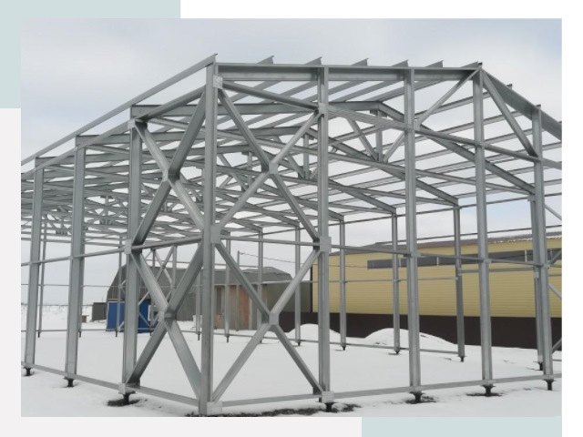 Каркасные ангары в Саяногорске