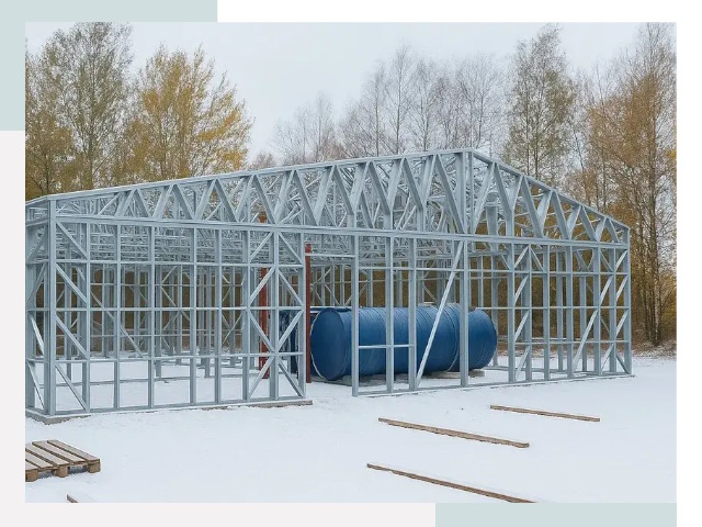Металлические ангары в Саяногорске