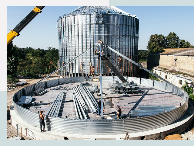 Силосы для зерна в Саяногорск от 615 руб. - Надёжное хранение