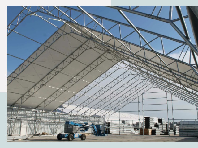 Каркасно-тентовые сооружения от СтальСтрой-Снг по цене 615 руб.