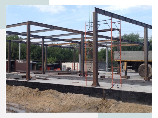 Фундамент для ангаров в Саяногорске