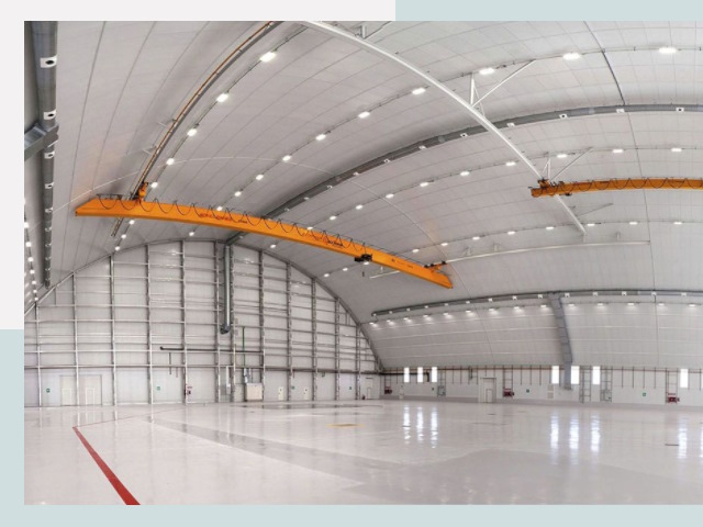 Оснащение ангаров в Саяногорск от СтальСтрой-Снг - цена от 615 руб.