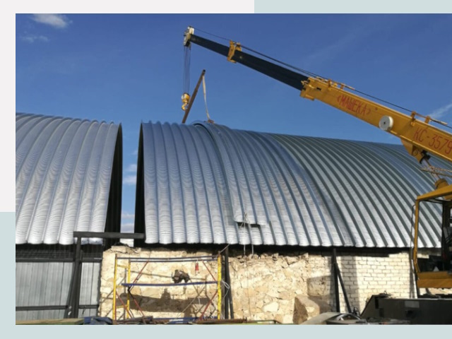 Реконструкция ангаров в Саяногорске от 615 руб.