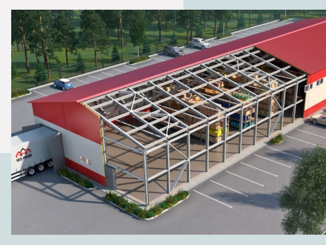 Проектирование ангаров в Саяногорске от 615 руб.