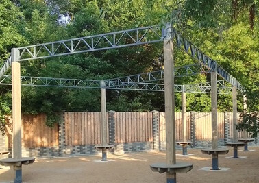 Терраса из металлоконструкций под ключ, проектирование, изготовление и монтаж от СтальСтрой-Снг